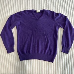 Men’s 100% Cashmere Sweater sz S